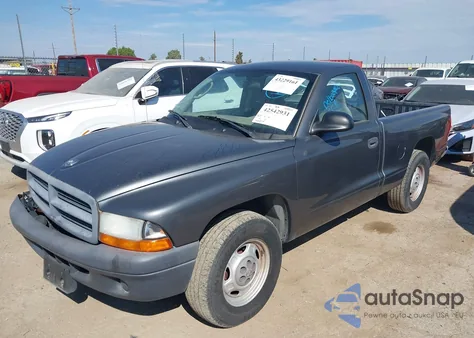 2004 Dodge Dakota из США, поврежденный, VIN 1D7FL16K34S507152